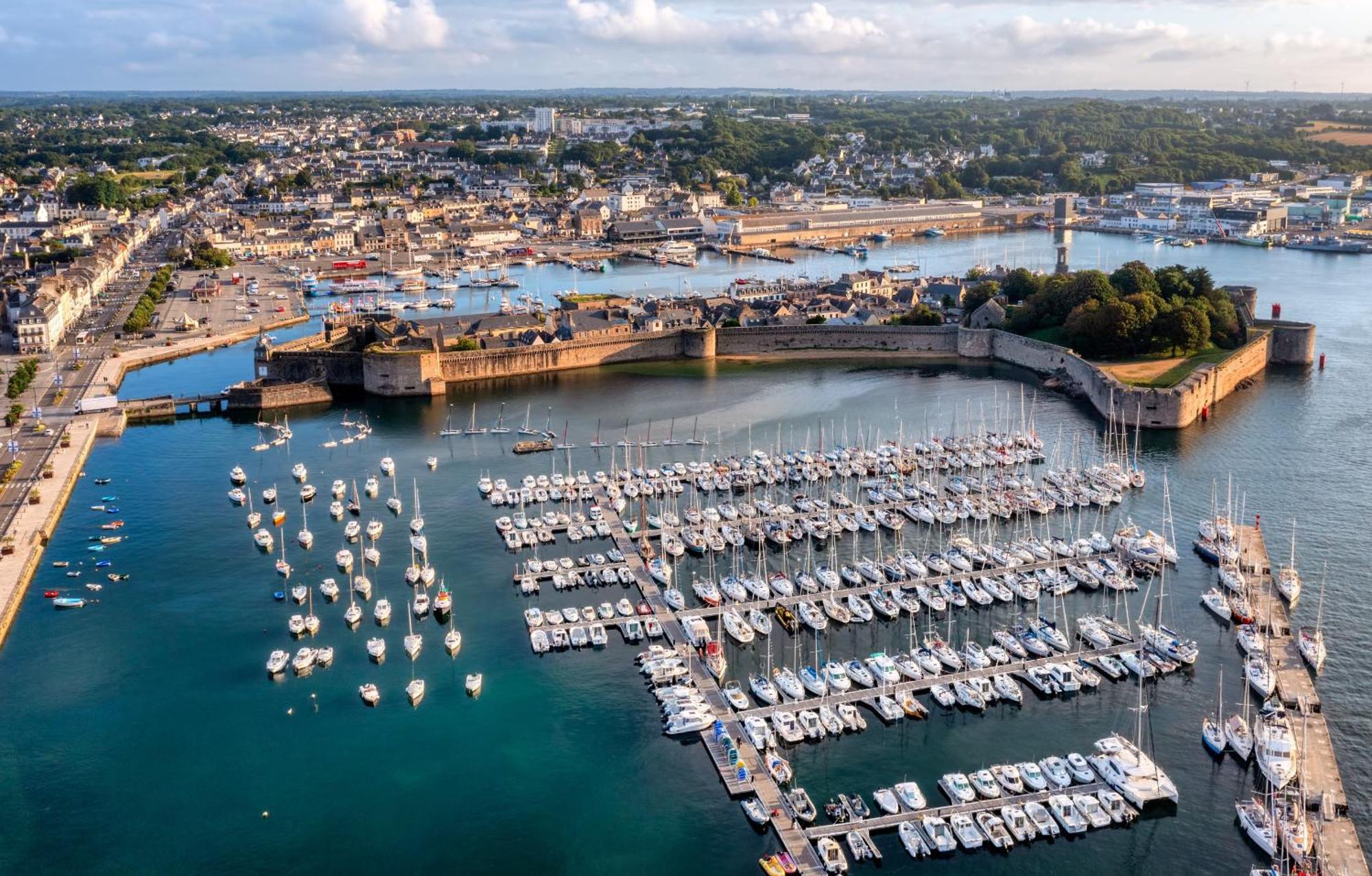 -Le Sentier- Elegant T3 Avec Jardin Proche Mer Concarneau Buitenkant foto